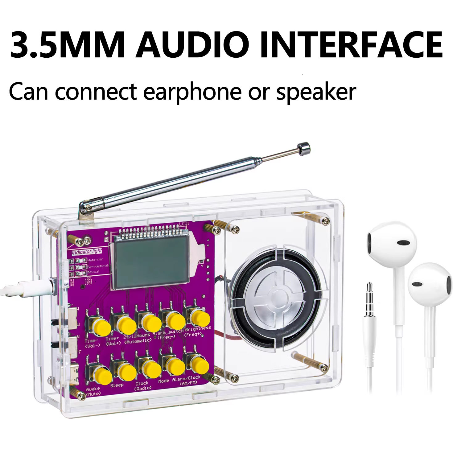 Full-band Radio DIY Kit FM/MW/ - Diy Electronics Game ulasan dan harga