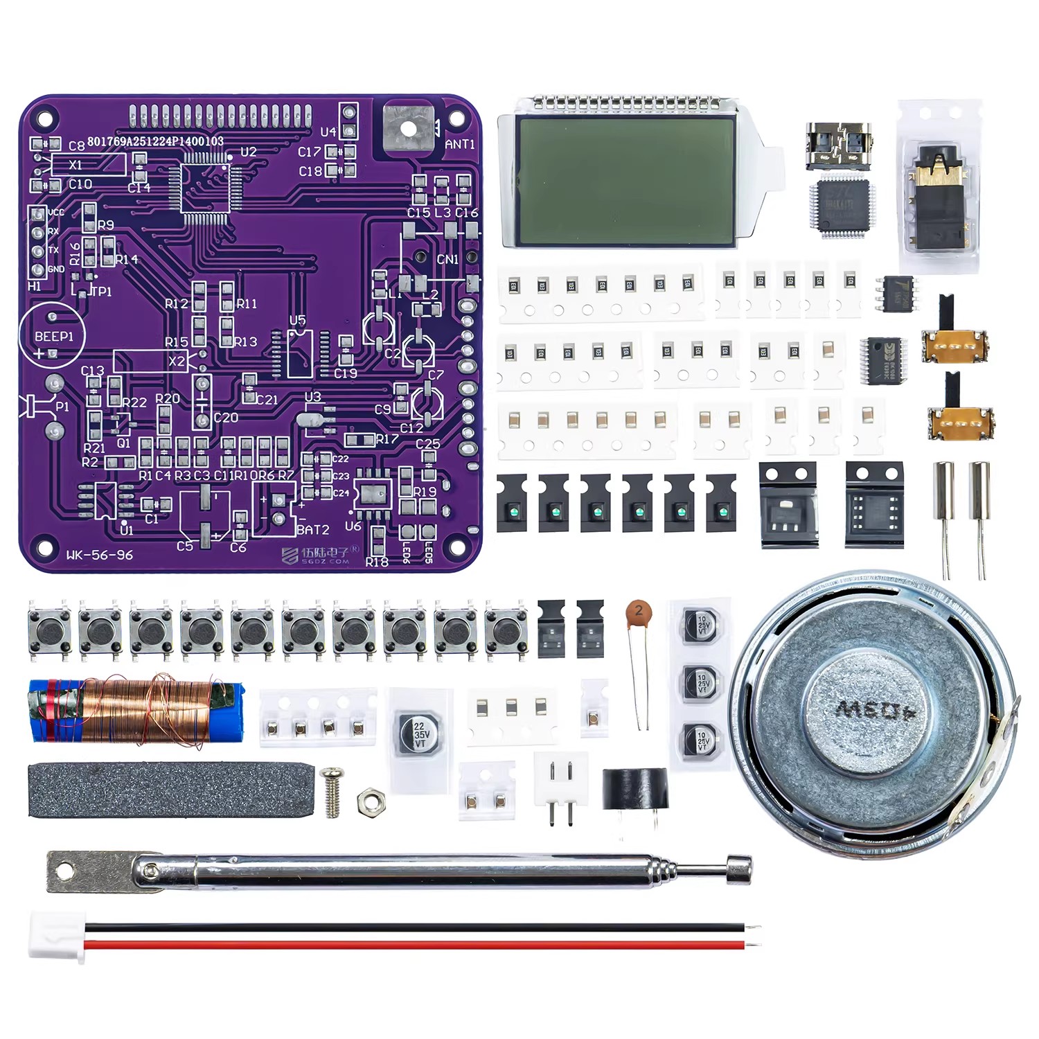 Full-band Radio DIY Kit FM/MW/ - Diy Electronics Game ulasan dan harga