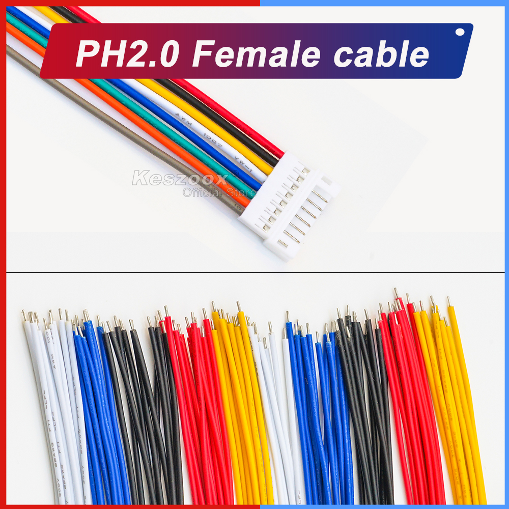 Keszoox JST PH2.0 Extension Wi - Diy Electronics Wire ulasan dan harga