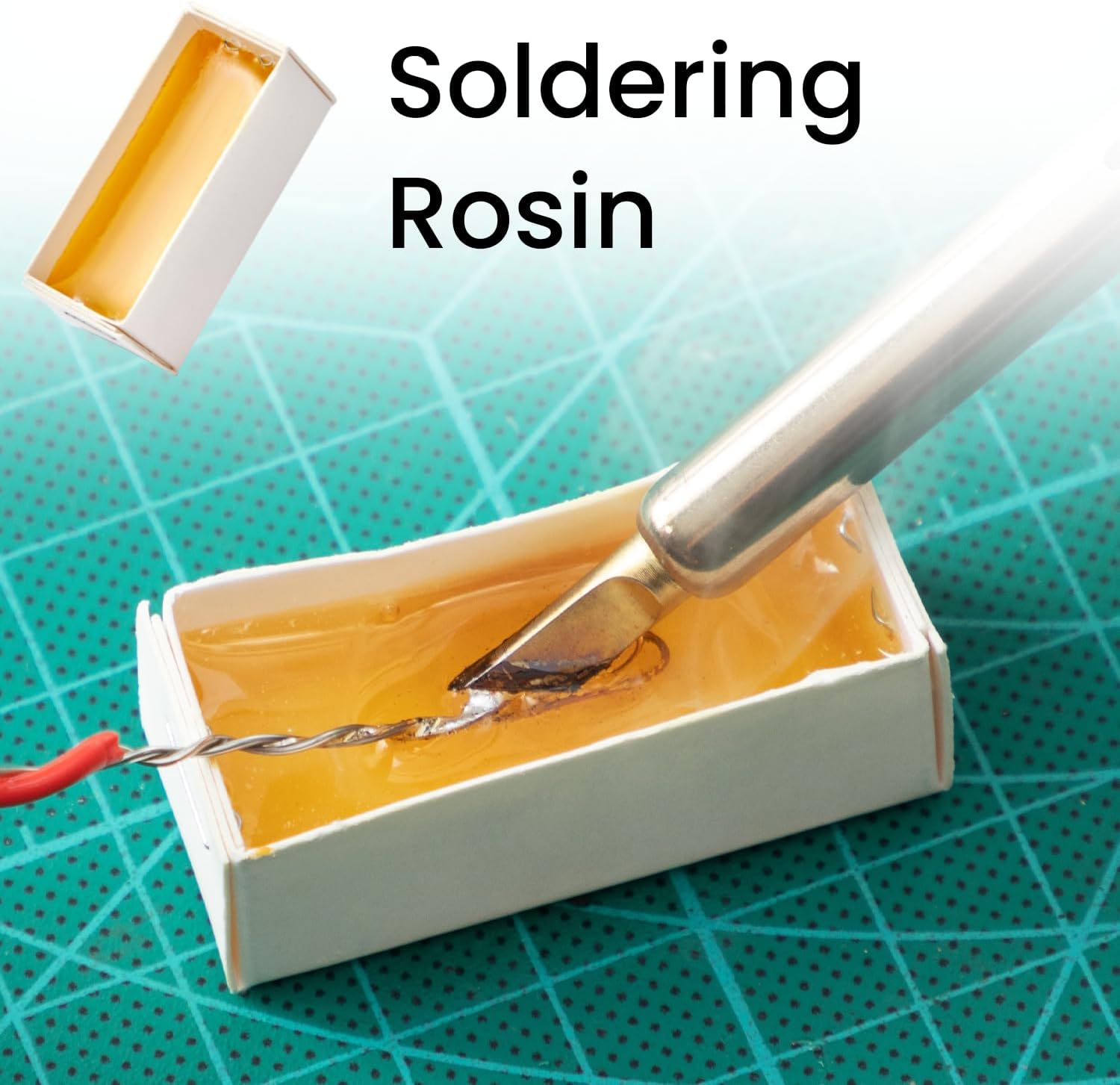 60W Soldering Iron Kit With Ad - Diy Electronics Flux ulasan dan harga