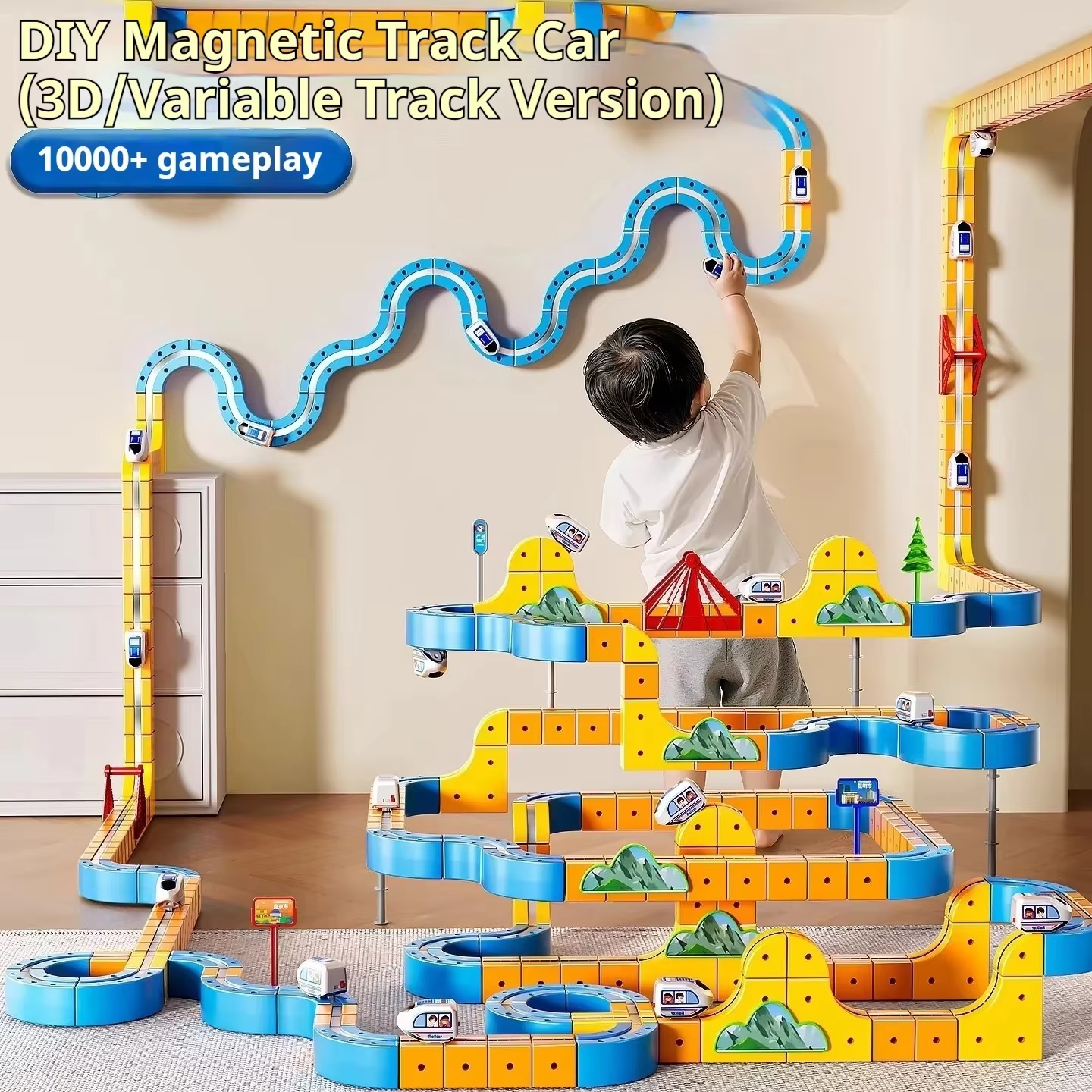Magic Transforming Magnetic Cu - Diy Electric Car ulasan dan harga