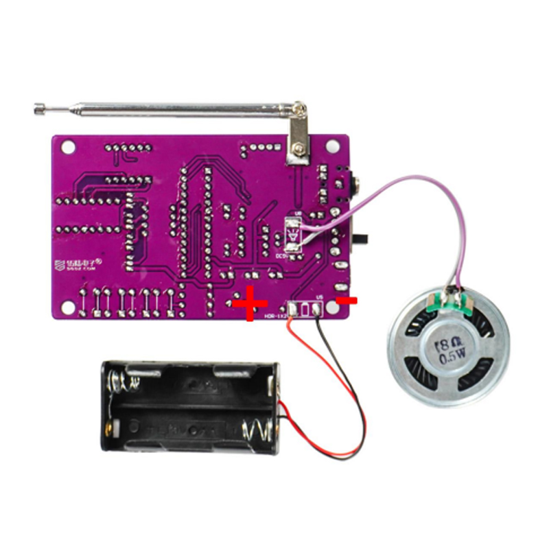 DIY FM Radio Electronic Kit 87 - Diy Electronics Set ulasan dan harga
