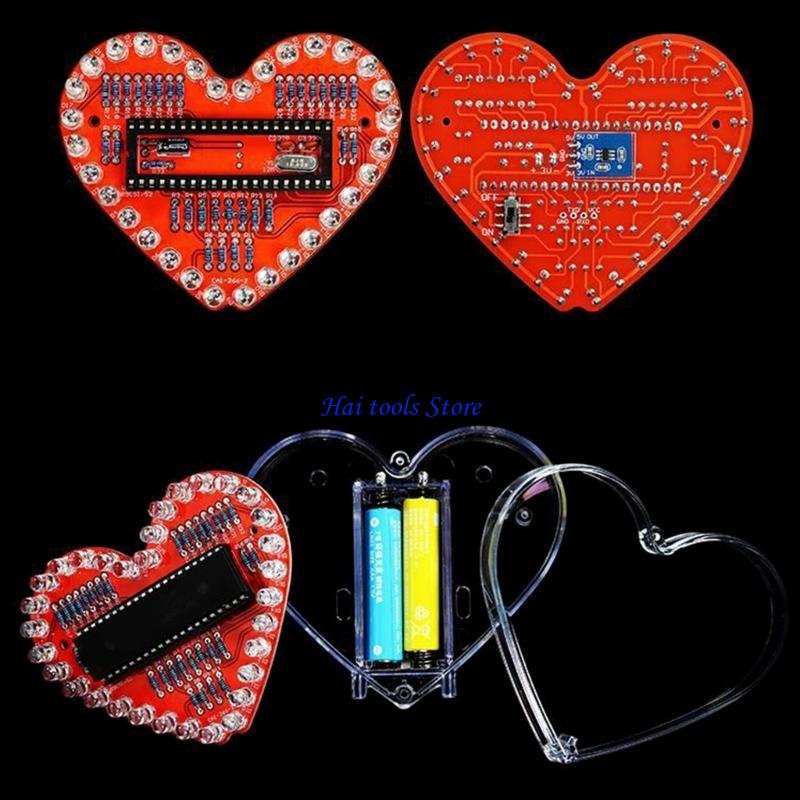 X37E DIY Soldering with Heart  - Diy Electronics Projects For Students ulasan dan harga