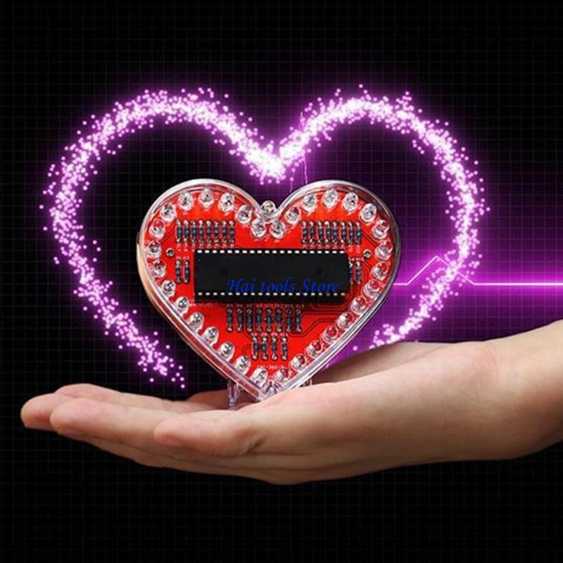 X37E DIY Soldering with Heart  - Diy Electronics Projects For Students ulasan dan harga