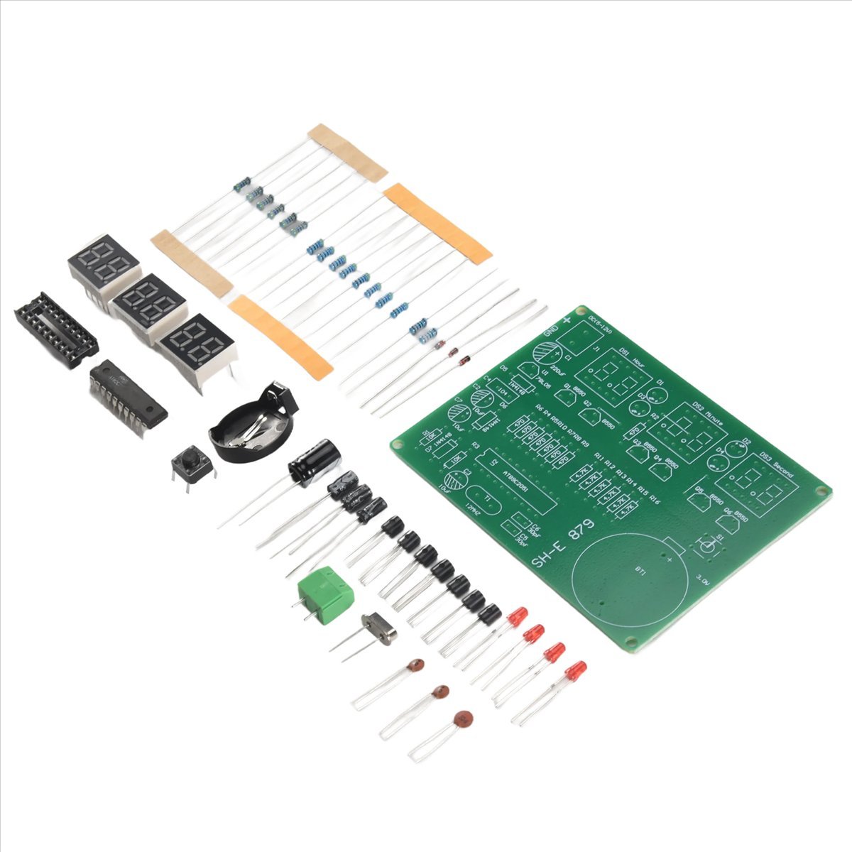 A003 AT89C2051 6 Digital LED D - Diy Electronics Flux ulasan dan harga