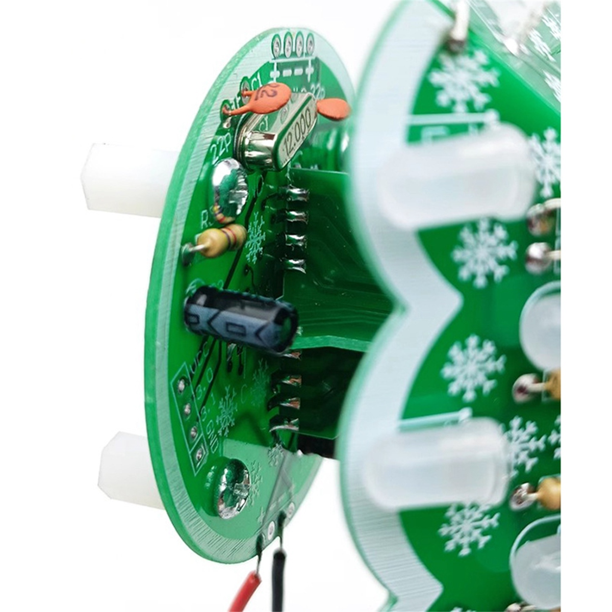 Newest! 3D Stereo Christmas Tr - Diy Electronics Set ulasan dan harga