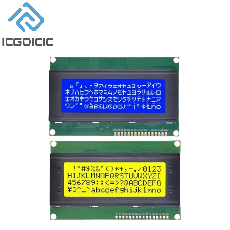 2004A LCD2004 Blue / Yellow-Gr - I2C Lcd Display ulasan dan harga