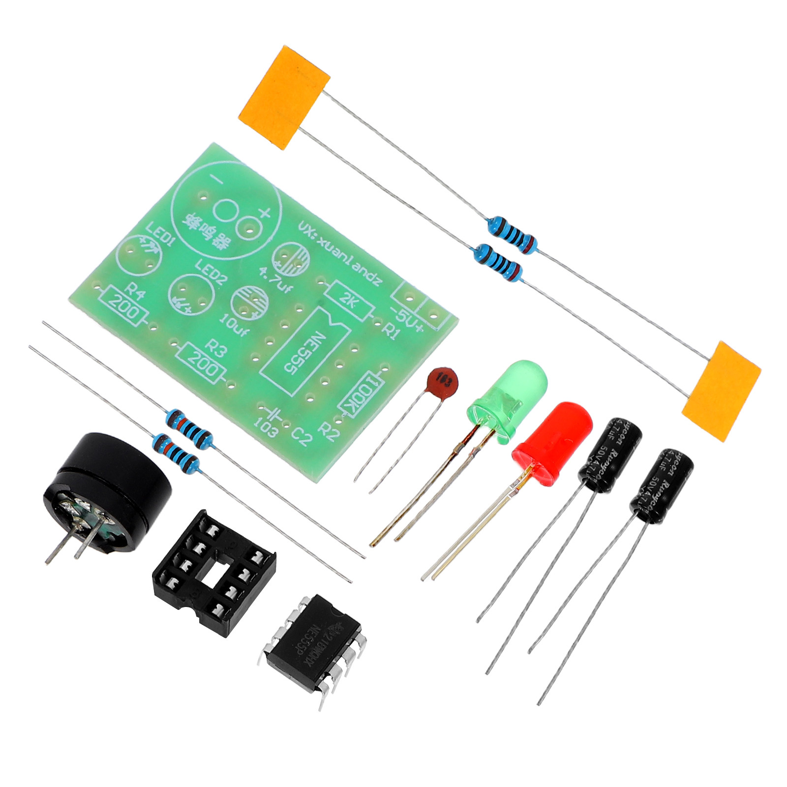 3Pcs Electronics Training Kit  - Diy For Electronics ulasan dan harga