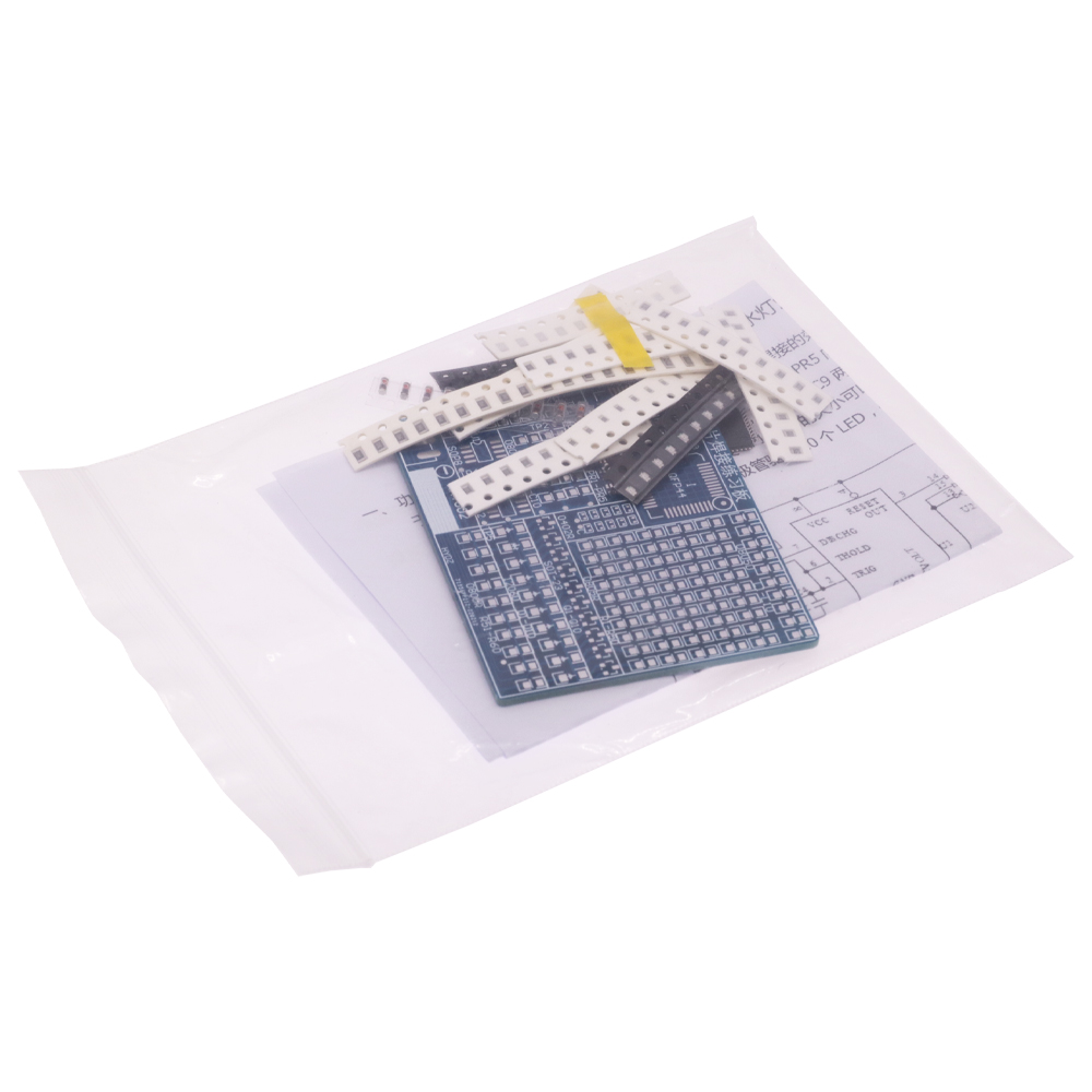 SMD NE555 CD4017 Rotating Flas - Diy Electronics Game ulasan dan harga