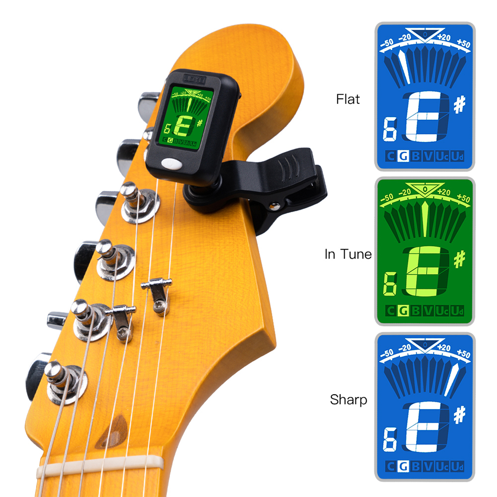 JOYO JT-09 Guitar Tuner Clip-o - Diy Guitar Electronics ulasan dan harga
