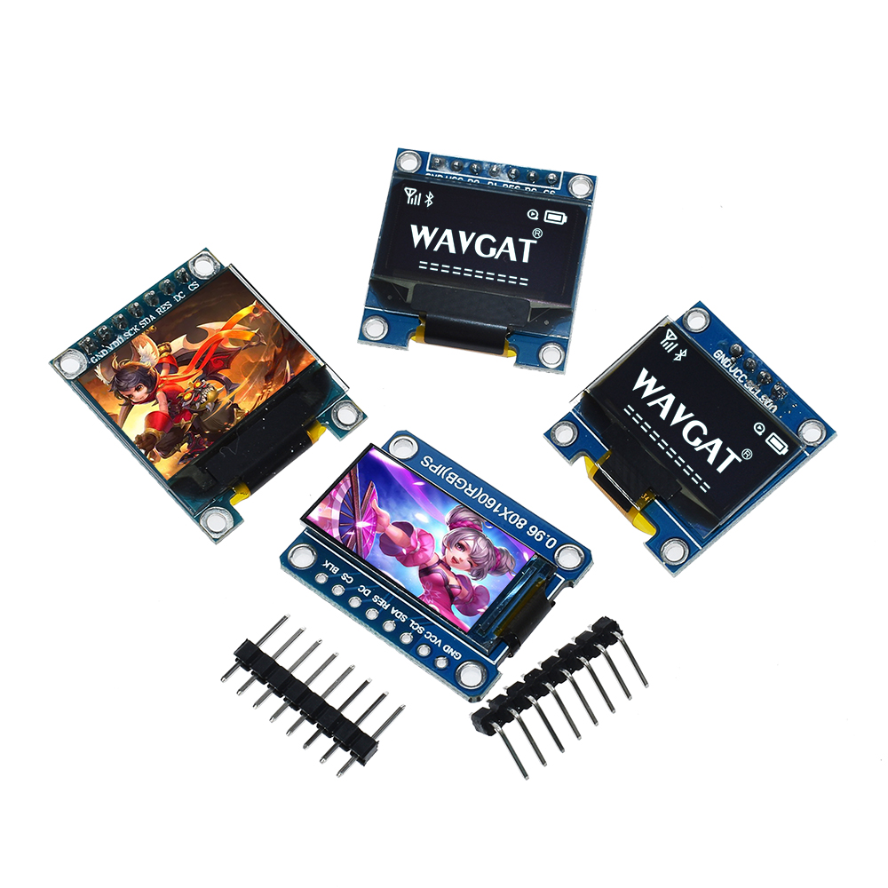 White Yellow Blue color 4Pin 7 - I2C Lcd Display ulasan dan harga