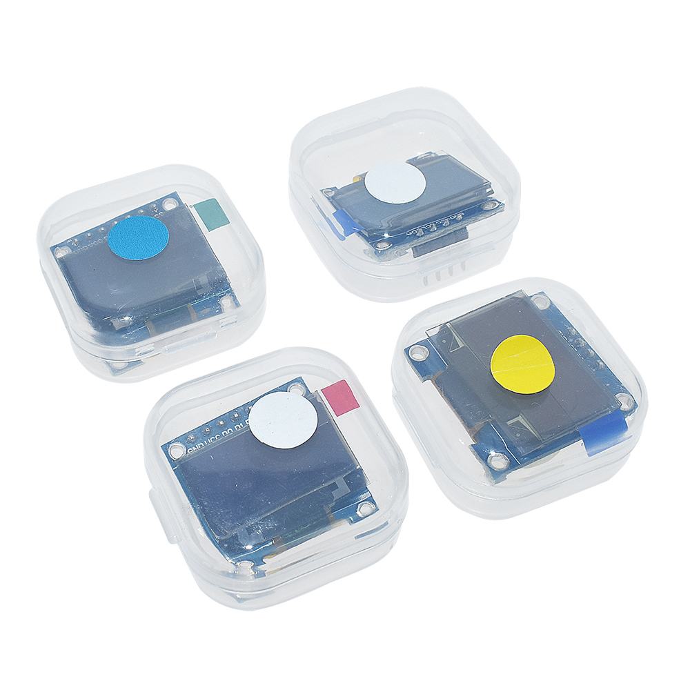White Yellow Blue color 4Pin 7 - I2C Lcd Display ulasan dan harga