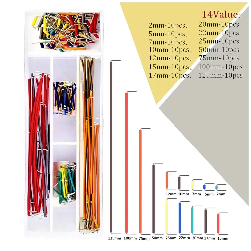 Breadboard Jumper Wire Kit wit - Diy Electronics Breadboard ulasan dan harga