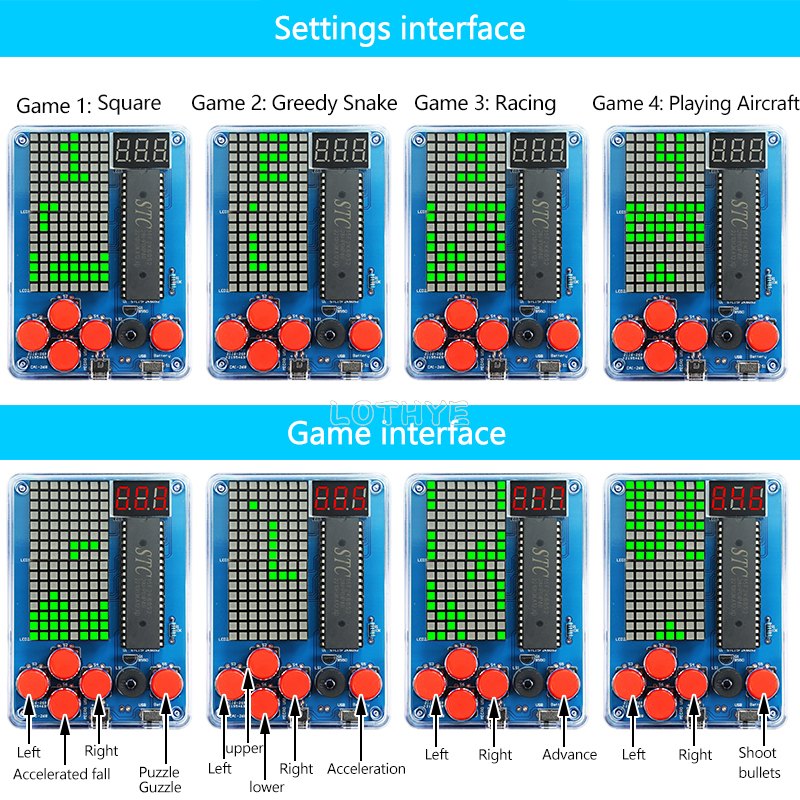 Mini Retro Classic Game Produc - Diy Electronics Game ulasan dan harga