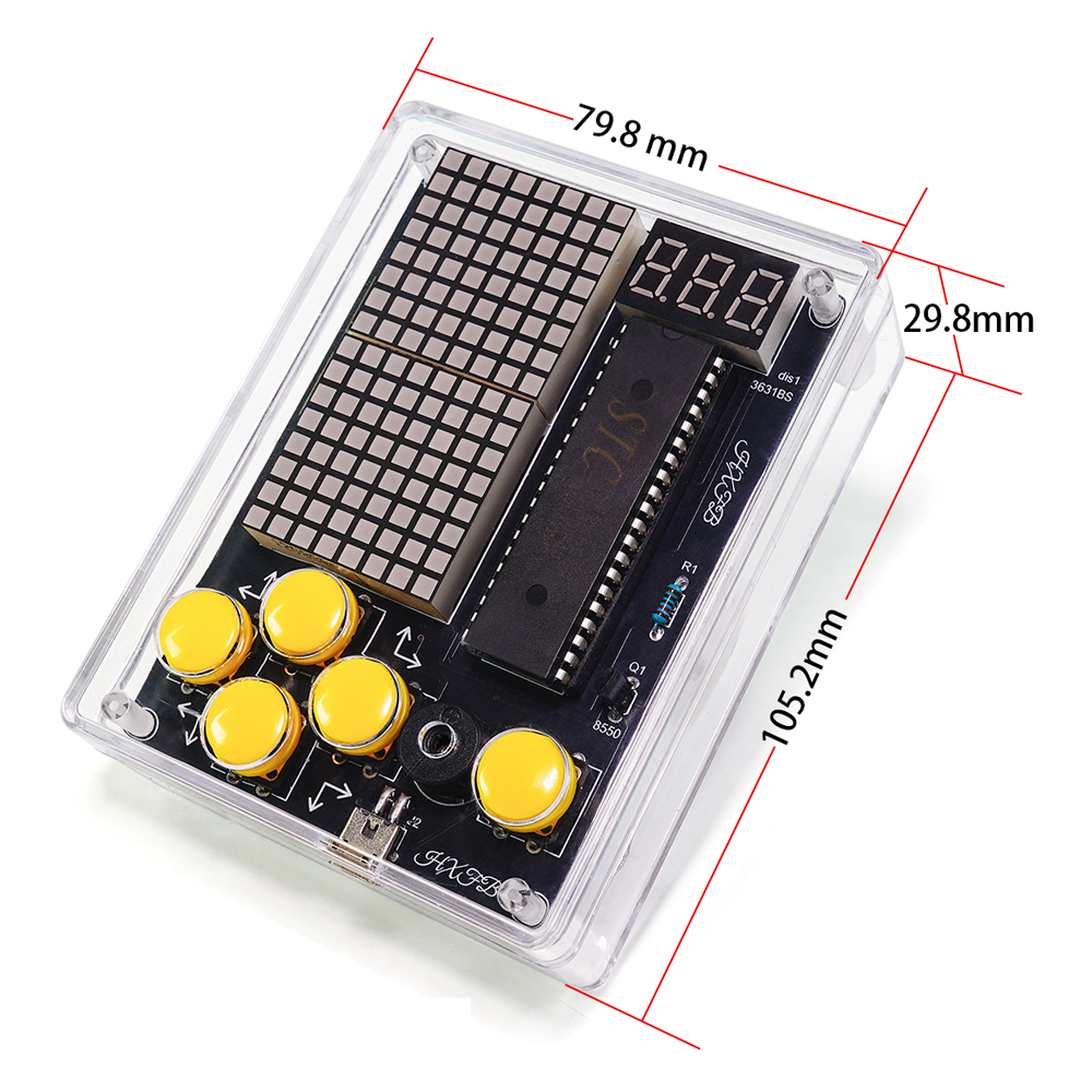 DIY Upgraded Pixel Game Consol - Diy Electronics Game ulasan dan harga
