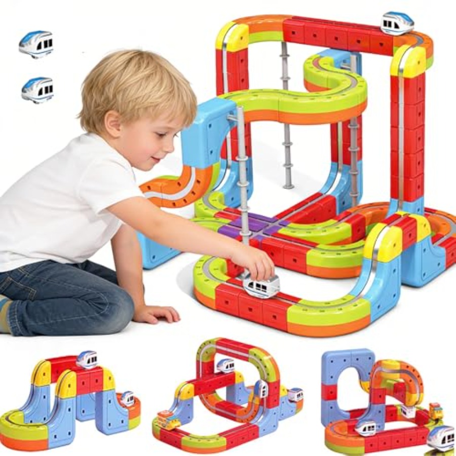 Electric Train Set for STEM Le - Diy Electric Car ulasan dan harga