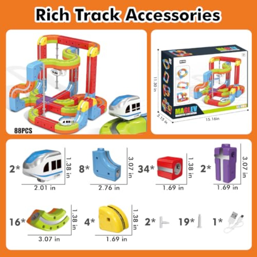 Electric Train Set for STEM Le - Diy Electric Car ulasan dan harga