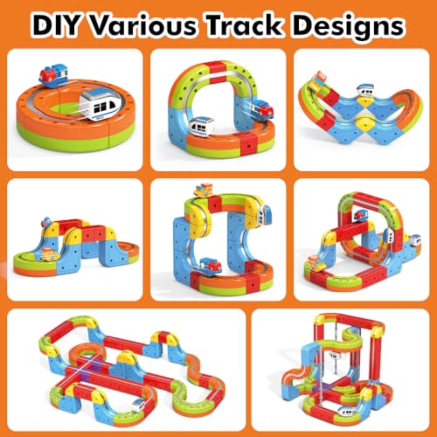 Electric Train Set for STEM Le - Diy Electric Car ulasan dan harga