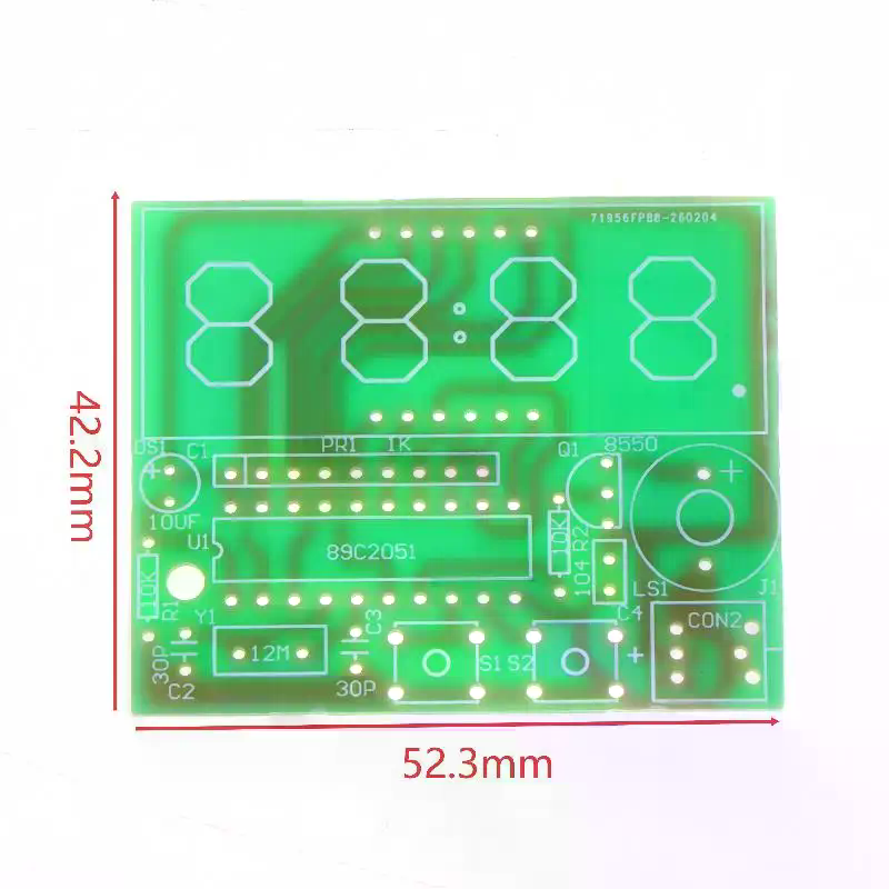 DIY Digital LED Clock Kit 4 Di - Diy Electronics Projects For Students ulasan dan harga