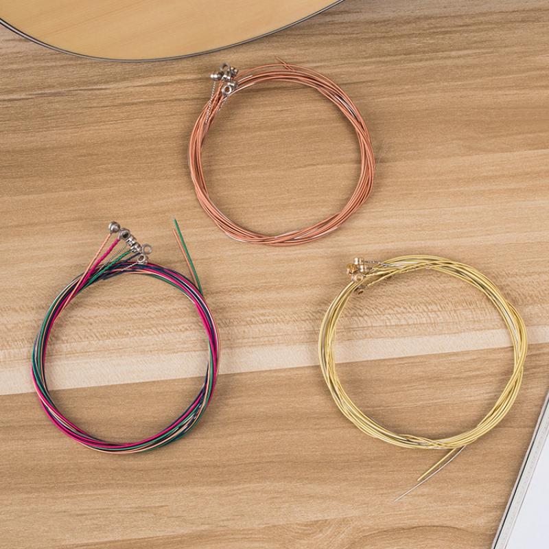 18/6PCS Colorful Copper Guitar - Diy Guitar Electronics ulasan dan harga