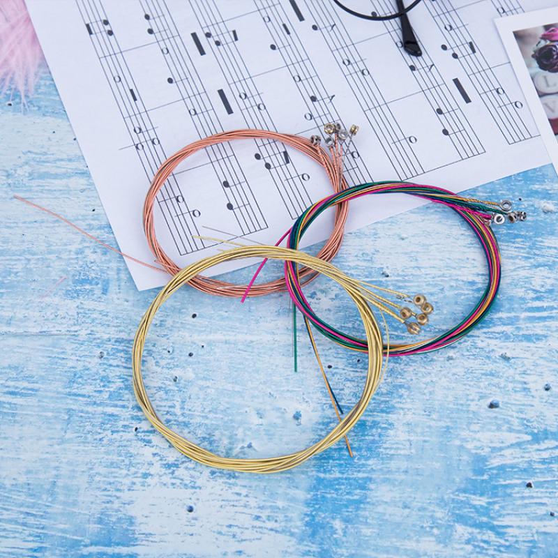 18/6PCS Colorful Copper Guitar - Diy Guitar Electronics ulasan dan harga