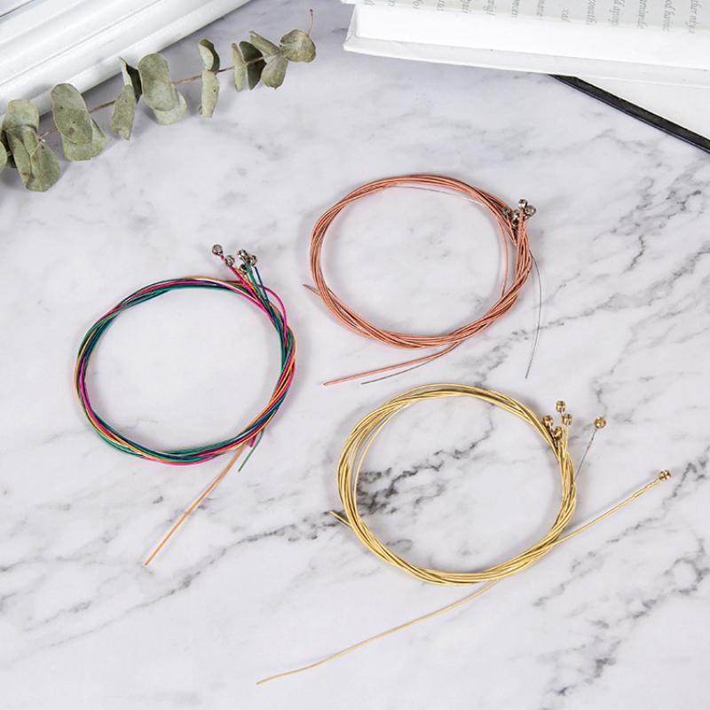 18/6PCS Colorful Copper Guitar - Diy Guitar Electronics ulasan dan harga