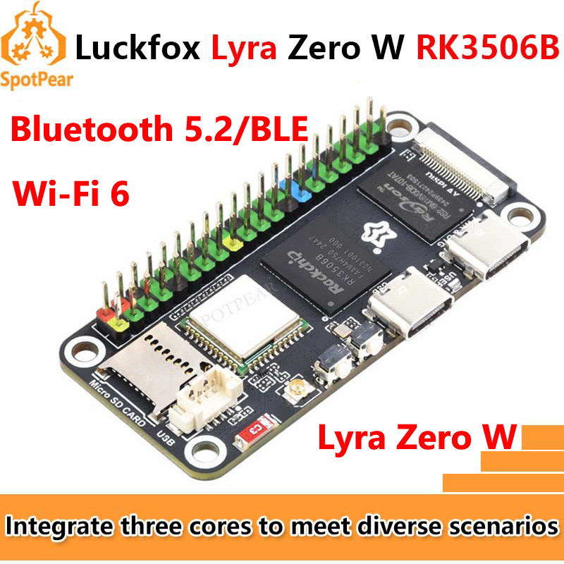 Luckfox Lyra Zero W RK3506B Ro - Raspberry Pi Zero ulasan dan harga