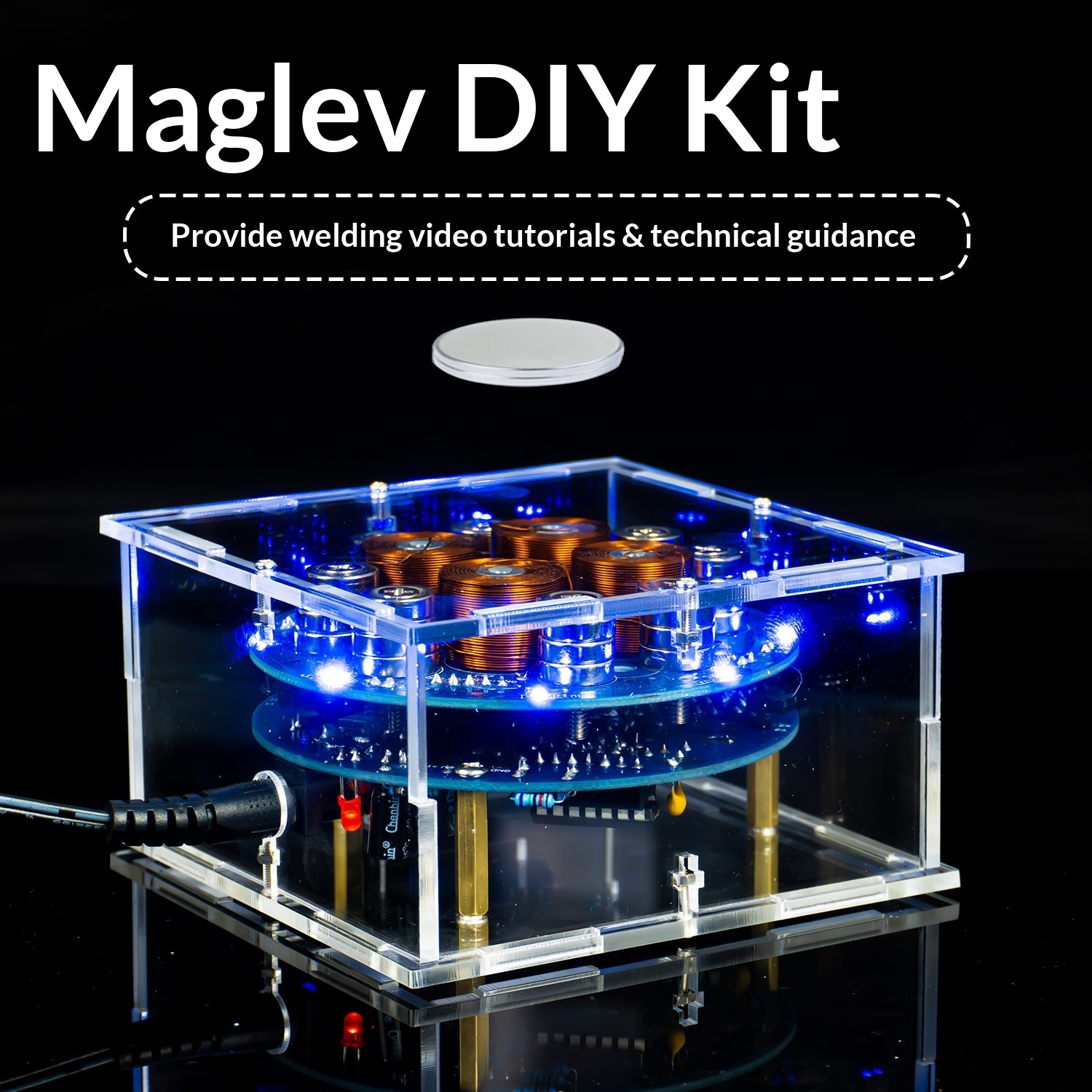 Electronic Push-type Maglev DI - Diy Electronics Projects For Students ulasan dan harga