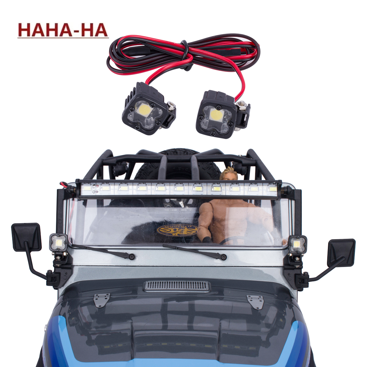 RC Car Square Bright LED Top L - Diy Electric Car ulasan dan harga