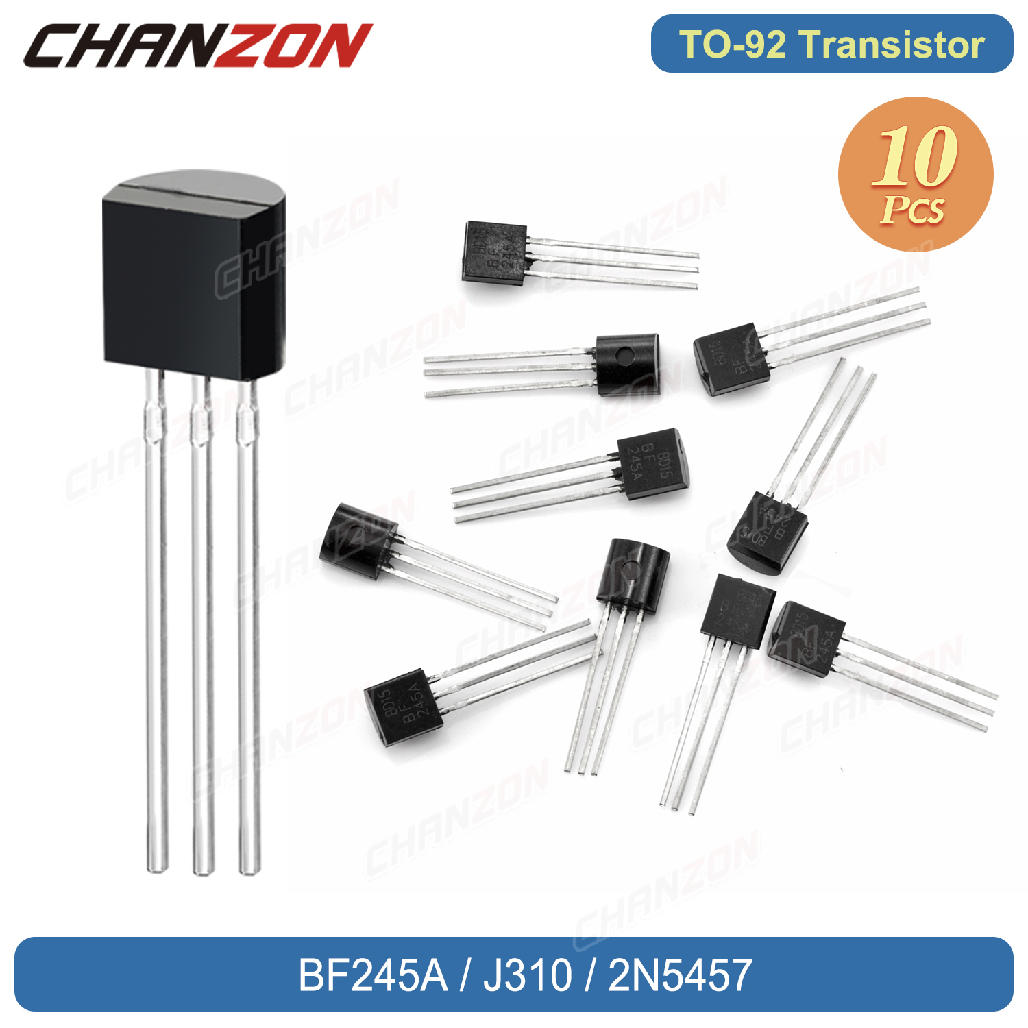 10Pcs  F245A J310 2N5457 TO-92 - Diy Electronics Youtube Channel ulasan dan harga