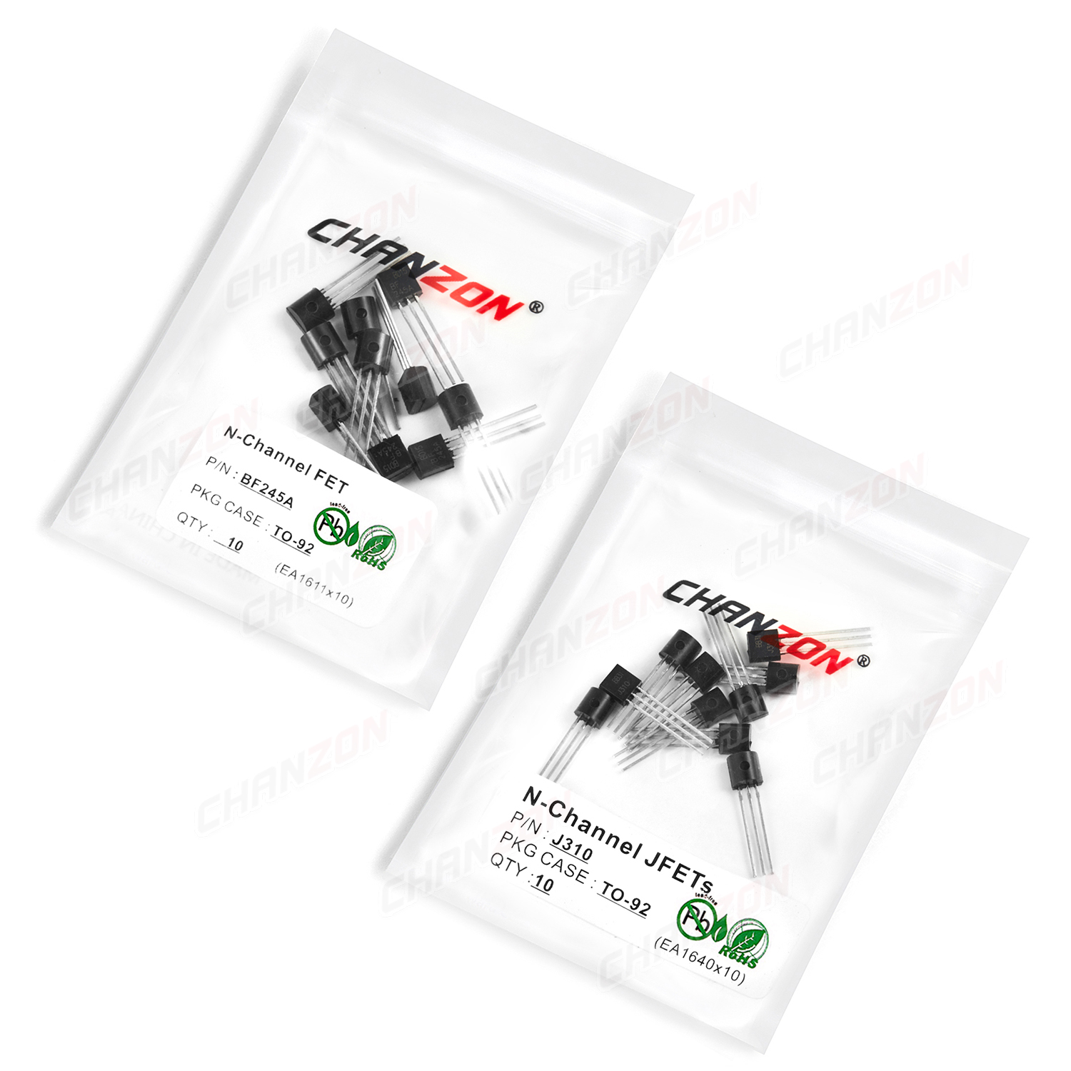 10Pcs  F245A J310 2N5457 TO-92 - Diy Electronics Youtube Channel ulasan dan harga
