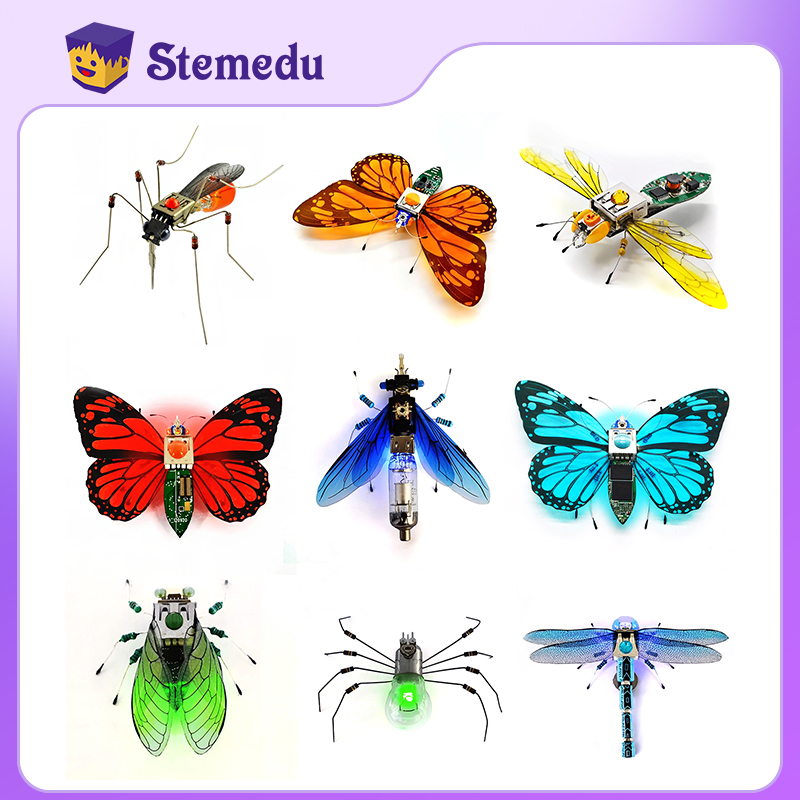 STEAM DIY Toys Robot Insect Sc - Diy Electronics Gifts ulasan dan harga