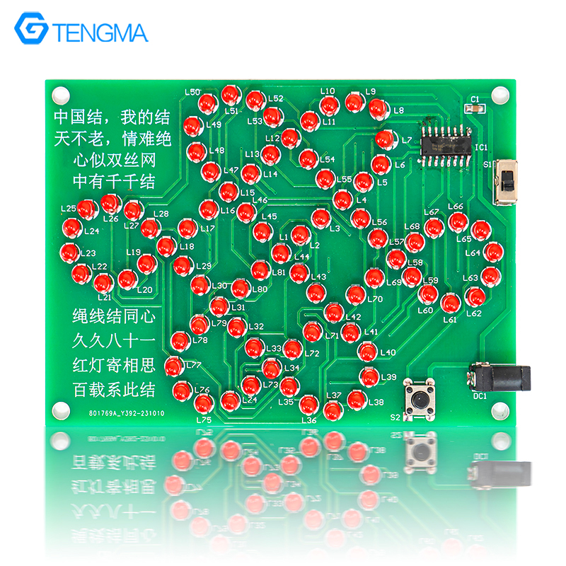 DIY LED Electronic Kit Chinese - Diy Electronics Projects For Students ulasan dan harga