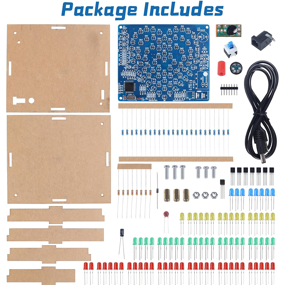DIY LED Electronic Kit Heart S - Diy Electronics Projects For Students ulasan dan harga