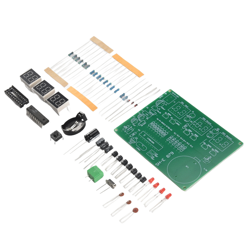 AT89C2051 6 Digital LED Displa - Diy Electronics Flux ulasan dan harga