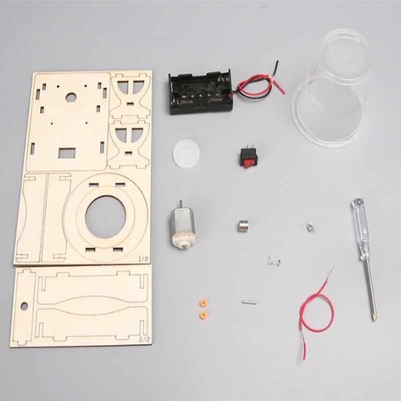 A Set Of Rotator Wooden Puzzle - Diy Electronics Set ulasan dan harga