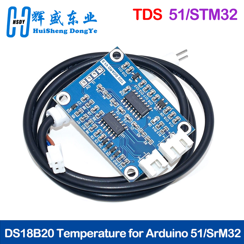 TDS Sensor Module Dissolved So - Ds18B20 Temperature Sensor ulasan dan harga