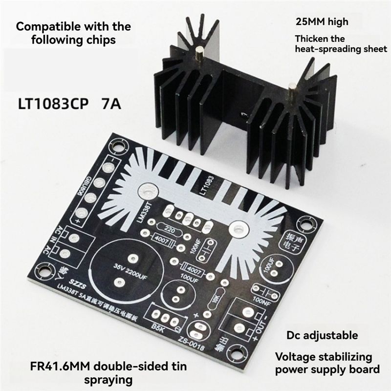 DIGIT-Adjustable Linear Regula - Diy Electronics Filament ulasan dan harga