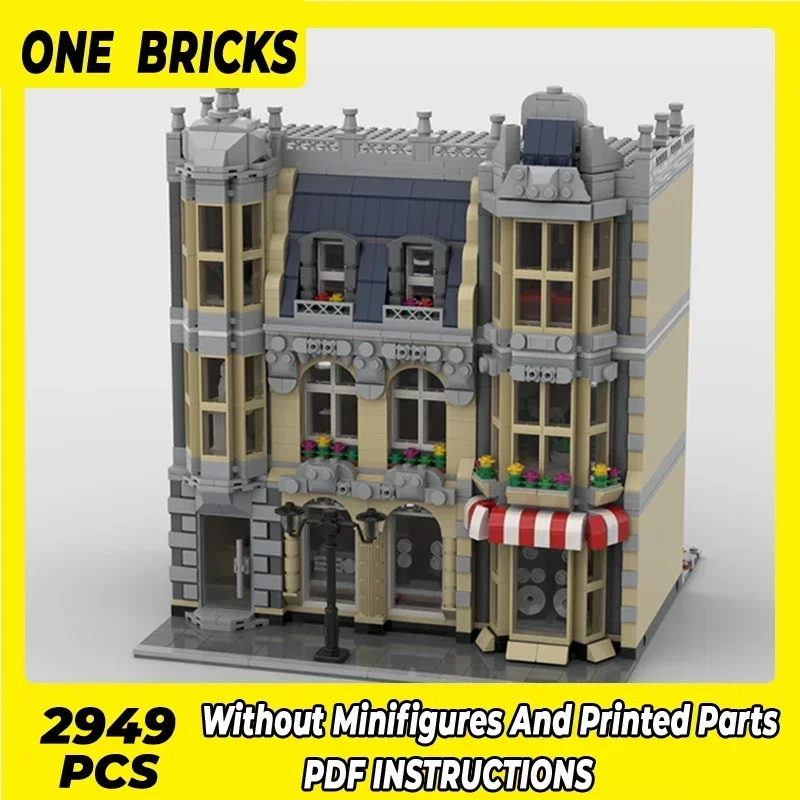 Moc Building Blocks Street Vie - Diy Electronics Store ulasan dan harga