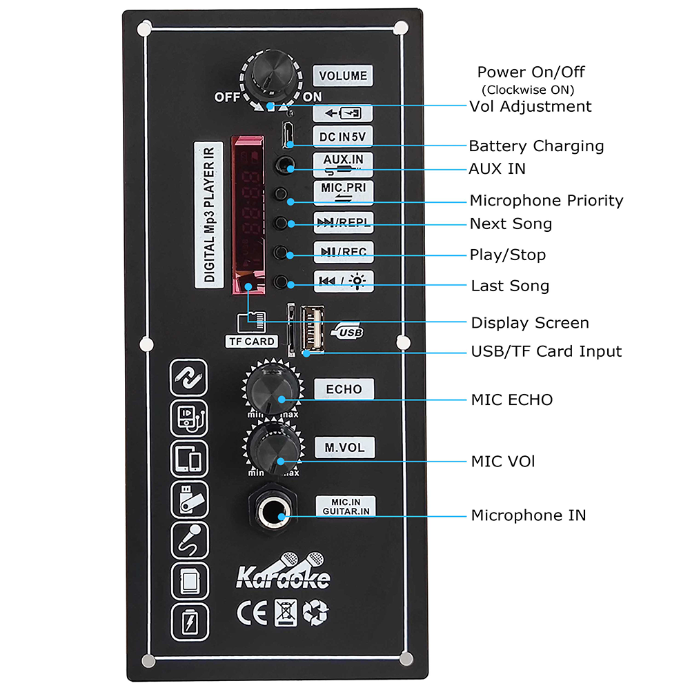 3.7V 30W Amplifier Board DC 5V - Diy Electric Car ulasan dan harga