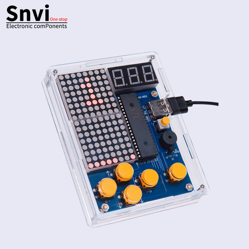 Snvi DIY Pixel Game Console Ki - Diy Electronics Game ulasan dan harga