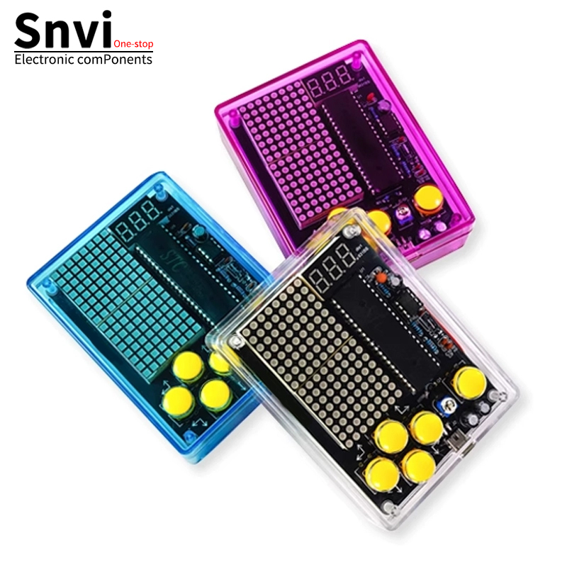 Snvi DIY Pixel Game Console Ki - Diy Electronics Game ulasan dan harga