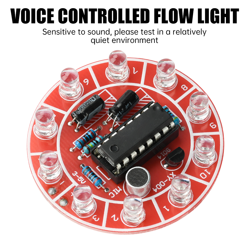 3–5V DC voice-controlled rotat - Diy Electronics Game ulasan dan harga