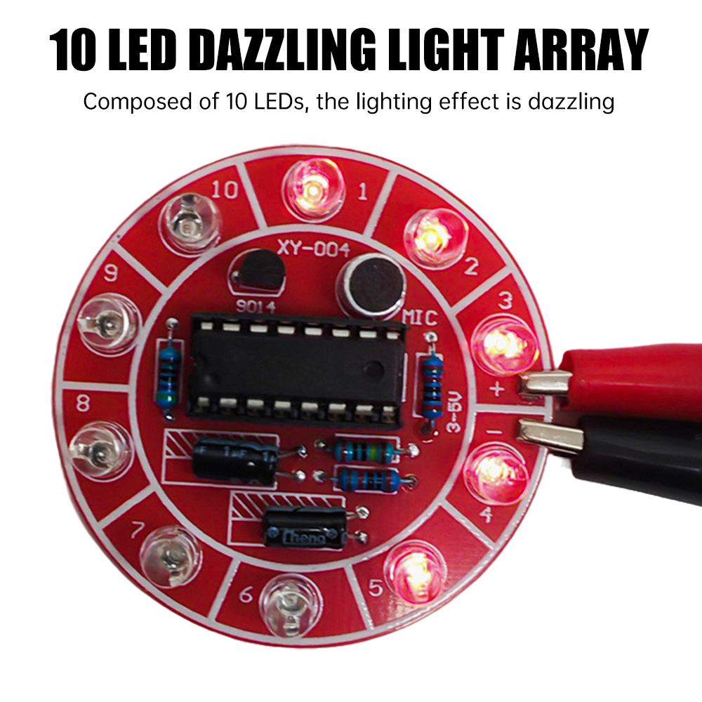 3–5V DC voice-controlled rotat - Diy Electronics Game ulasan dan harga